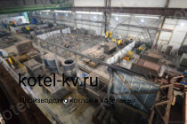 Производство водогрейных котлов КВр