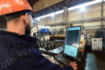 Отопительный котел КВД 0.5 на дровах изготовление